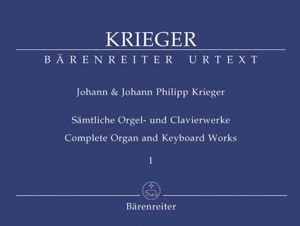 Complete Organ and Keyboard Works, Vol. 1 / edited by Siegbert Rampe & Helene Lerch.