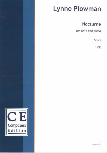 Nocturne : For Cello and Piano (1998).