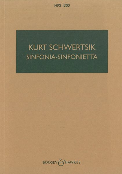 Sinfonia-Sinfonietta, Op. 73 (Five Movements For Orchestra).