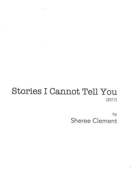 Stories I Cannot Tell You : For Orchestra (2017).