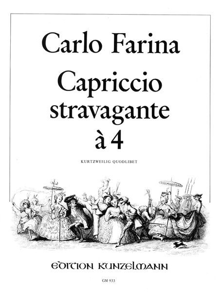 Capriccio Stravagante A 4 : For Strings and Continuo.