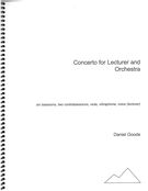 Concerto : For Lecturer and Orchestra.