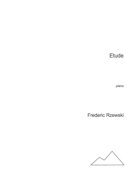 Etude : For Piano (2010).