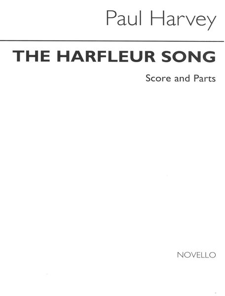 Harfleur Song : For Saxophone Quartet.