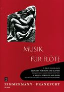 Six Sonatas For Flute and Piano / General Bass von Kurt Walther.