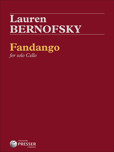 Fandango : For Solo Cello.