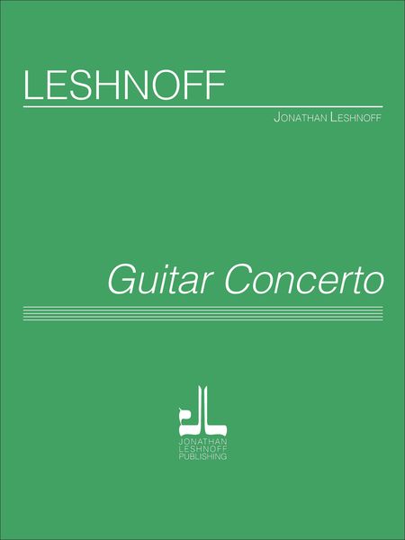 Guitar Concerto : For Guitar and Orchestra.