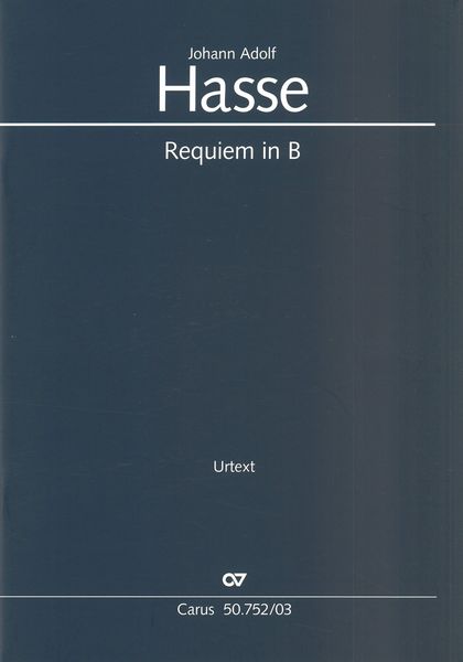 Requiem In B / edited by Wolfgang Hochstein.