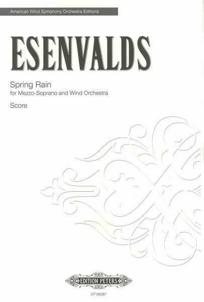 Spring Rain : For Mezzo-Soprano and Wind Orchestra.