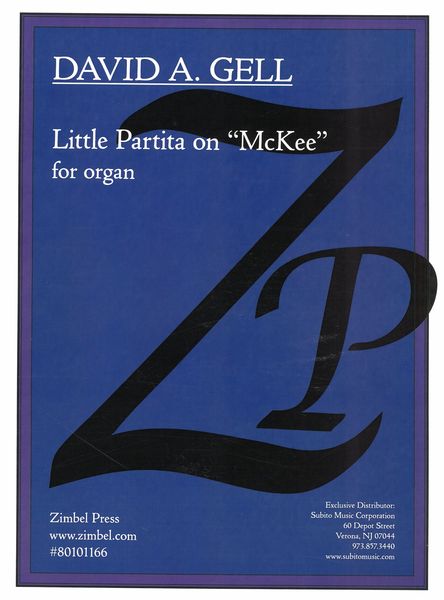 Little Partita On McKee : For Organ (2001).