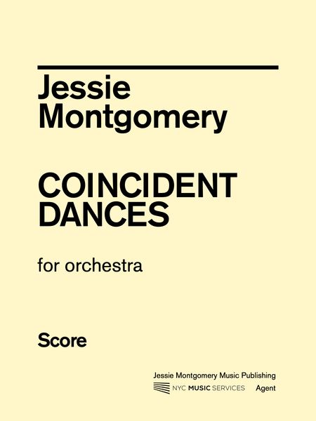Coincident Dances : For Orchestra.