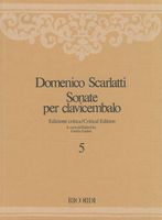 Sonate Per Clavicembalo, Vol. 5 / edited by Emilia Fadini.