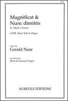 Magnificat & Nunc Dimittis (St. Mark's Service) : For SATB, Tenor Solo & Organ.