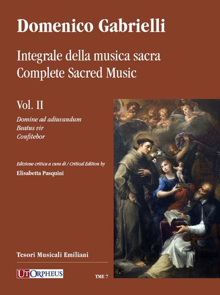 Integrale Della Musica Sacra = Complete Sacred Music, Vol. II / Ed. Elisabetta Pasquini.