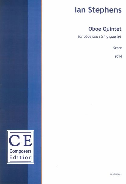 Oboe Quintet : For Oboe and String Quartet (2014).