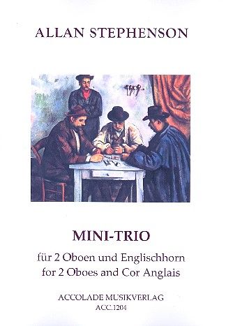Mini-Trio : Für 2 Oboen und Englischhorn.