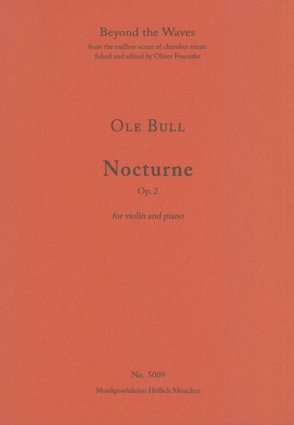 Nocturne, Op. 2 : Version For Violin and Piano.