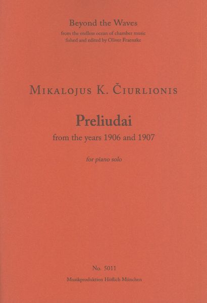 Preliudai From The Years 1906 and 1907 : For Piano Solo.