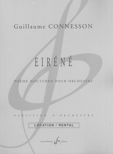 Eiréné : Poème Nocturne Pour Orchestre (2017).