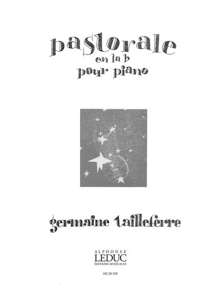 Pastorale En La Bémol : Pour Piano.