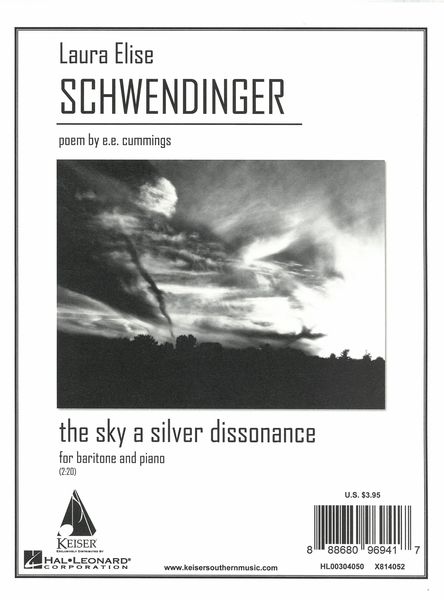 The Sky A Silver Dissonance : For Baritone and Piano.