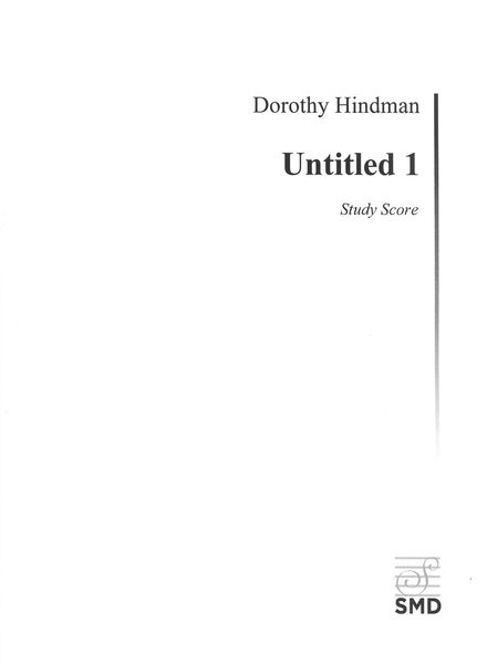 Untitled 1 : For Flute, Violin, Percussion and Piano.