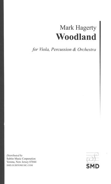 Woodland : For Viola, Percussion and Orchestra.