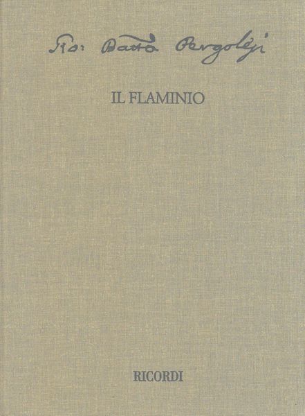 Flaminio / edited by Ivano Bettin.