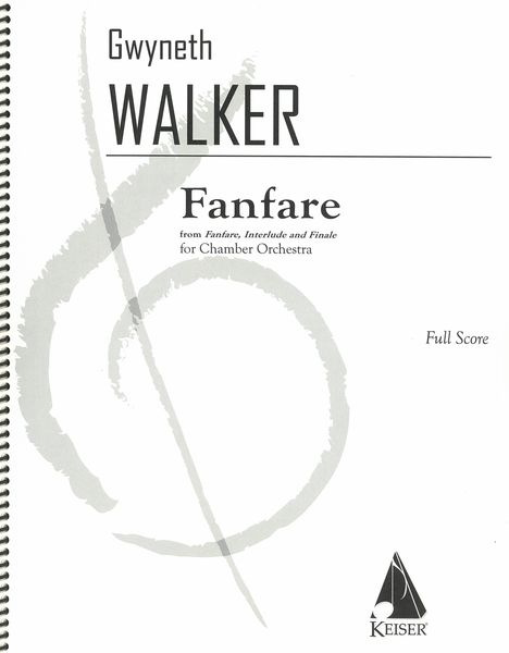 Fanfare From Fanfare, Interlude and Finale : For Chamber Orchestra (1978).