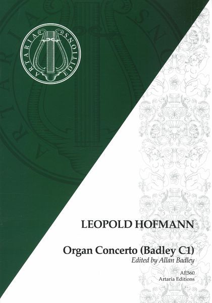 Organ Concerto (Badley 1) / edited by Allan Badley.