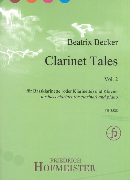 Clarinet Tales, Vol. 2 : For Bass Clarinet (Or Clarinet) and Piano.
