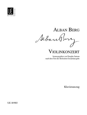Violinkonzert : Piano reduction / Hrsg. V. Douglas Jarman.