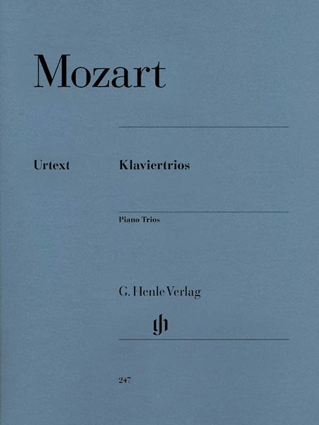 Piano Trios / Edited By Ernst Herttrich.