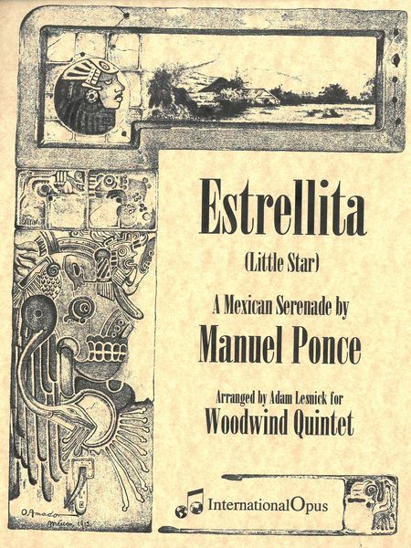 Estrellita : For Woodwind Quintet / arranged by Adam Lesnick.