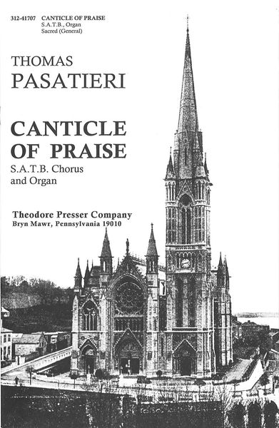 Canticle Of Praise : For Mixed Choir and Organ.