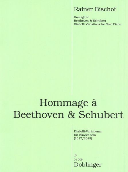 Hommage A Beethoven & Schubert : Diabelli Variations For Solo Piano.