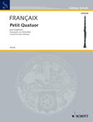Petit Quatuor : For Saxophones (1935) - Version For 2 Cl. In Bb, Bassetthorn and Bass Clarinet.