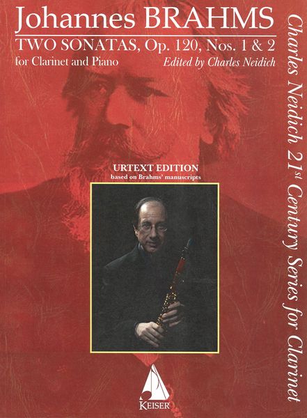 Two Sonatas, Op. 120, Nos. 1 and 2 : For Clarinet and Piano / edited by Charles Neidich.