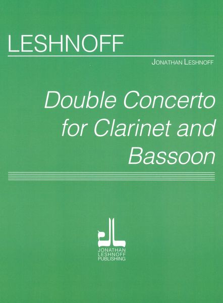 Double Concerto : For Clarinet and Bassoon.