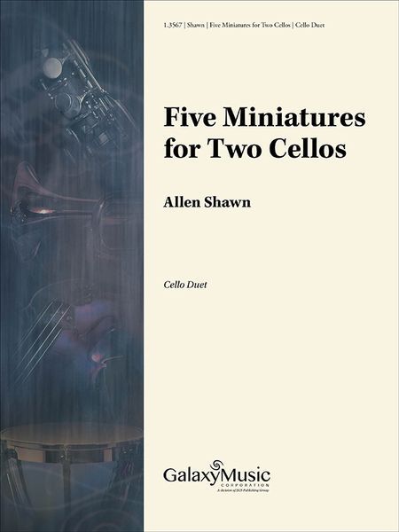 Five Miniatures : For Two Cellos (2010, Rev. 2012).