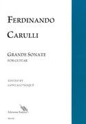 Grande Sonate : For Guitar / edited by Gonzalo Noqué [Download].