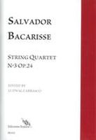 String Quartet No. 3, Op. 24 / edited by Ludwig Carrasco [Download].