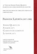 String Quartet In A Major (1877) / edited by Germán Gan Quesada [Download].