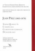 String Quartet In C Major (1841) / edited by Itziar Larrinaga Cuadra [Download].