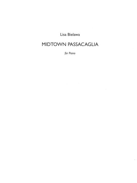 Midtown Passacaglia : For Piano.