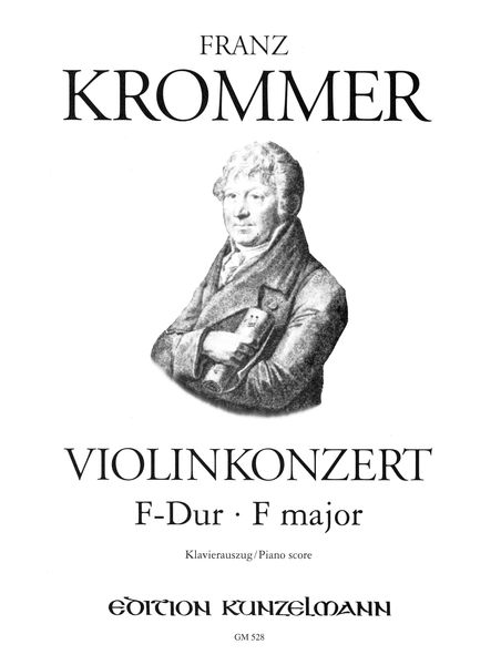 Concerto In F Major : For Violin and Orchestra - Piano reduction.