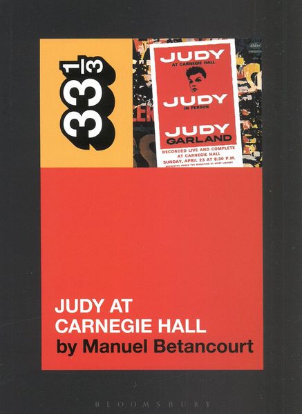 Judy Garland's Judy At Carnegie Hall.