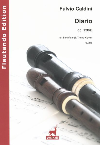 Diario, Op. 130b : Für Blockflöte und Klavier (2008).
