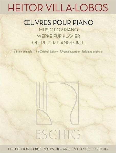 Oeuvres Pour Piano = Music For Piano : The Original Edition.