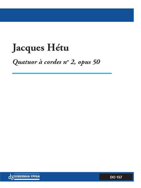 String Quartet No. 2, Op. 50 (1991).
